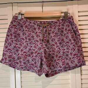 THORSUN Women's Athena Birds Shorts Pink Size S